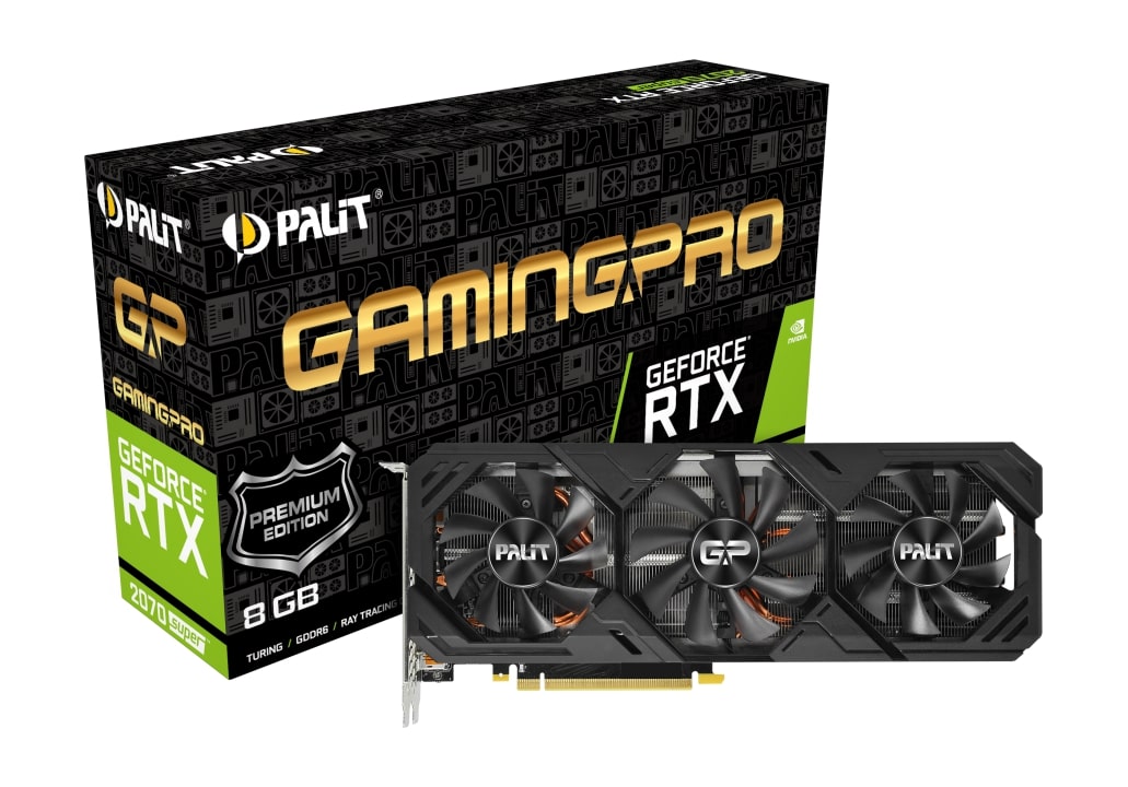 Видео карта PALIT GeForce RTX 2070 SUPER GP PREMIUM 8G