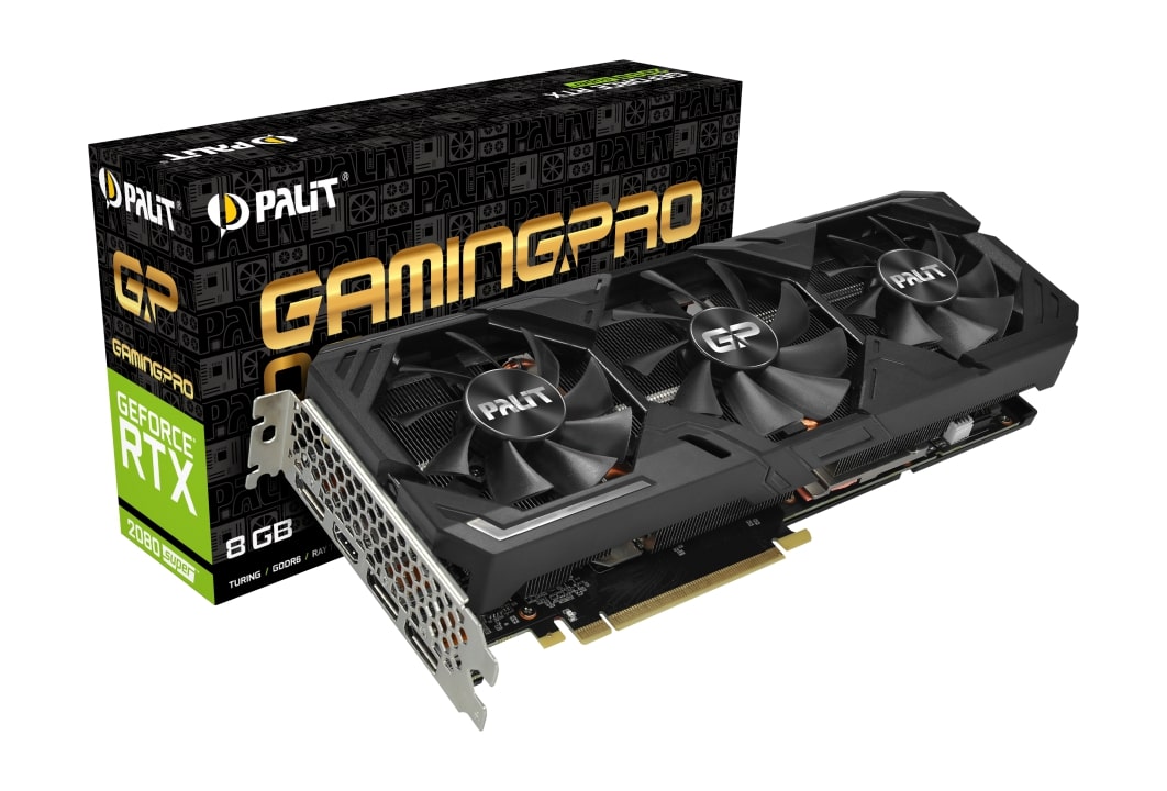 Видео карта PALIT GeForce RTX 2080 SUPER GAMING PRO OC 8G