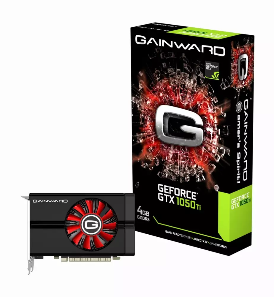Видео карта GAINWARD GeForce GTX 1050 Ti 4GB