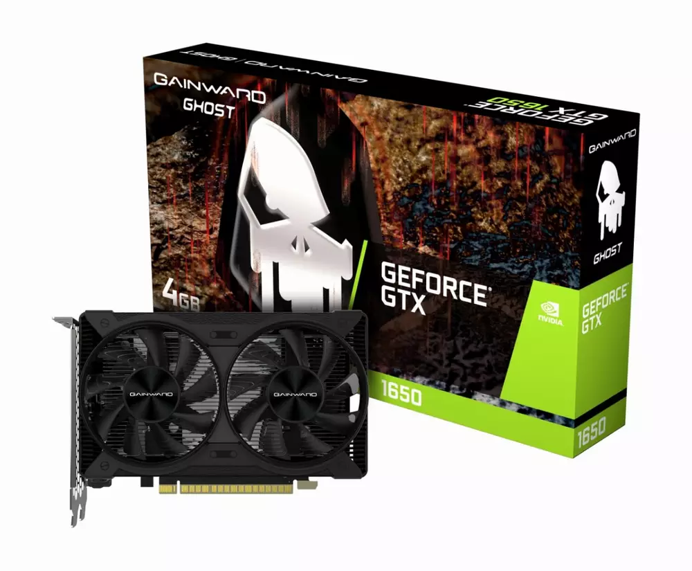 Видео карта GAINWARD GeForce GTX 1650 D6 Ghost 4GB