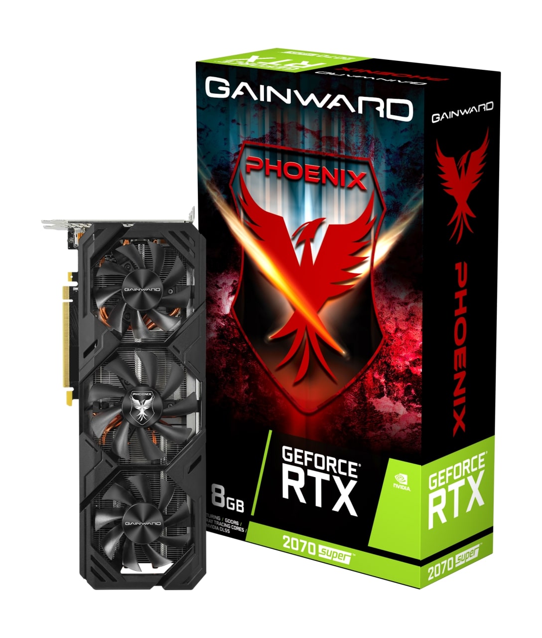 Видео карта GAINWARD GeForce RTX 2070 SUPER Phoenix 8GB