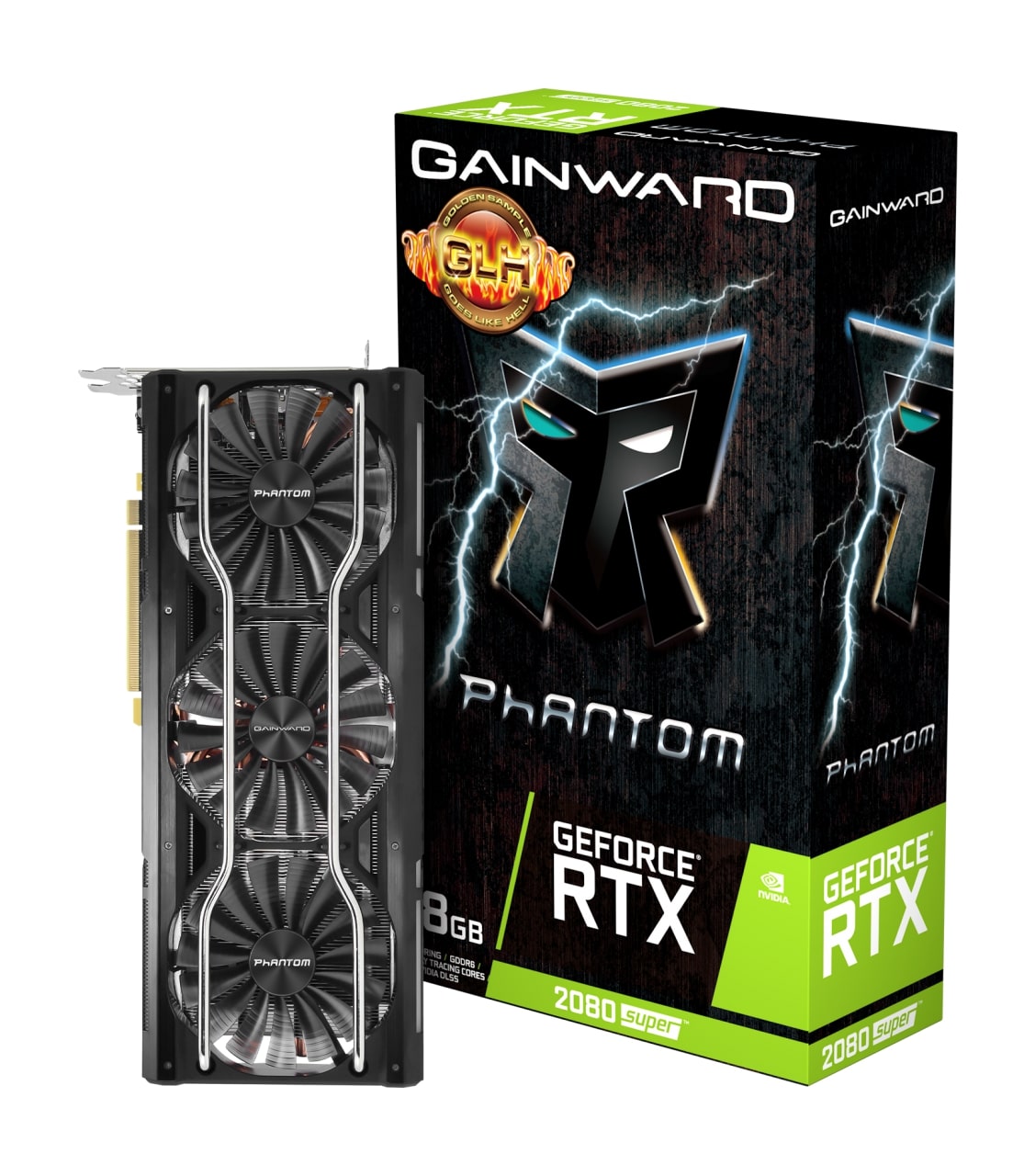 Видео карта GAINWARD GeForce RTX 2080 SUPER Phantom GLH