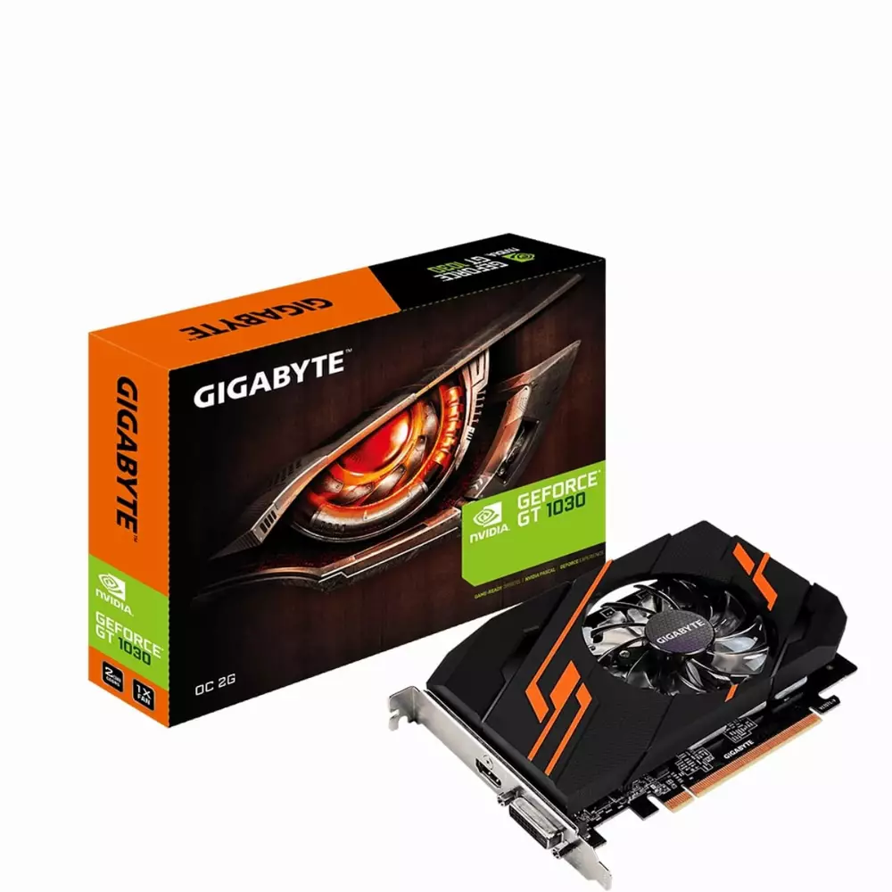 Видео карта GIGABYTE GeForce GT 1030 OC 2G