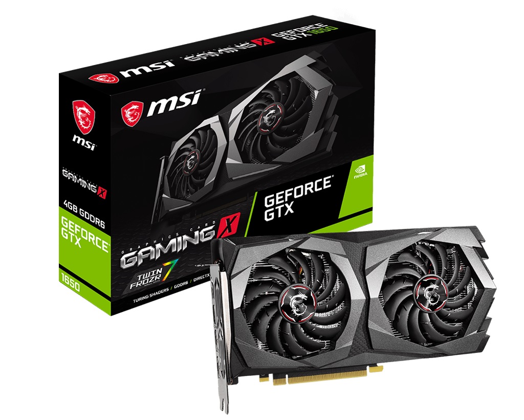 Видео карта MSI GeForce GTX 1650 D6 GAMING X