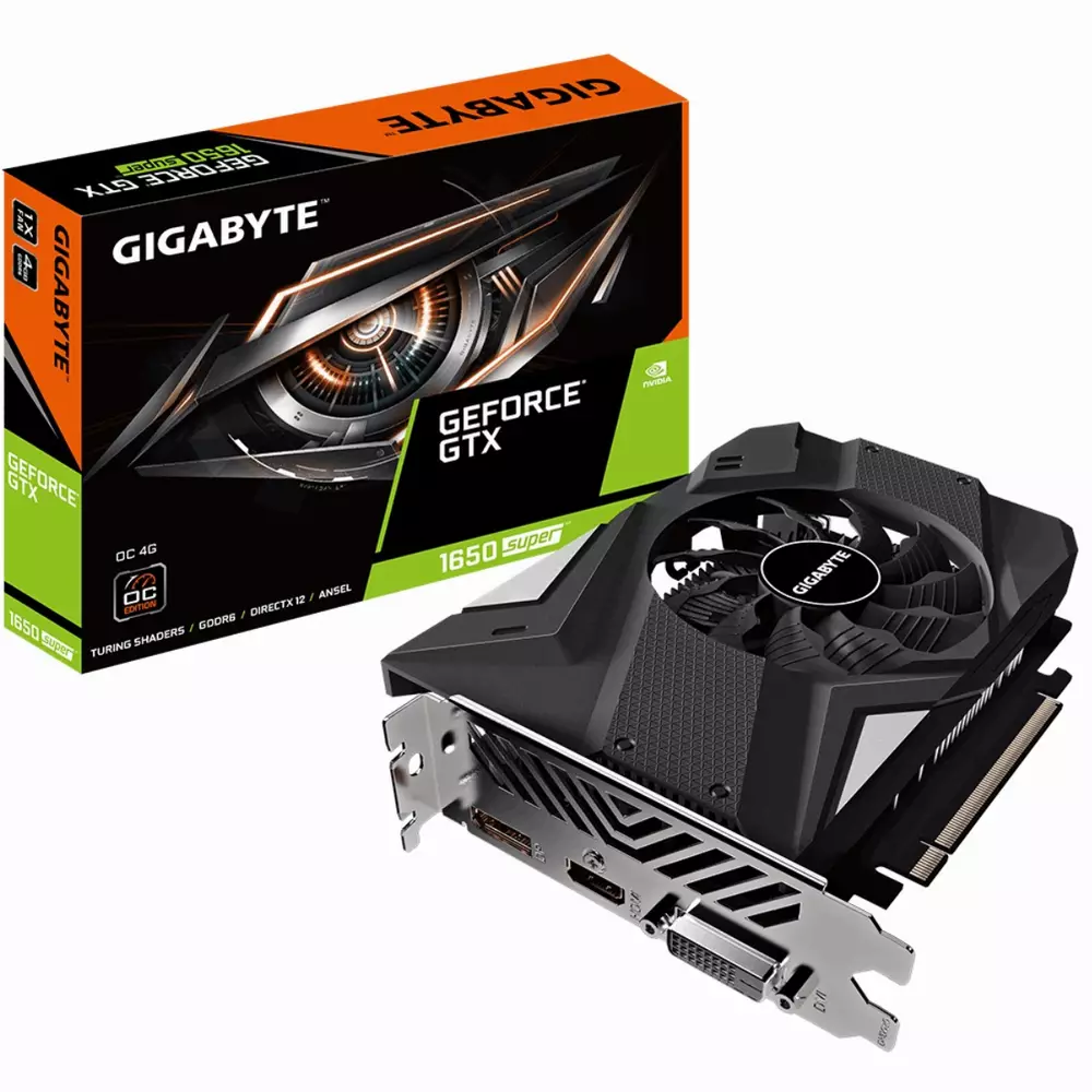 Видео карта GIGABYTE GeForce GTX 1650 SUPER OC 4G