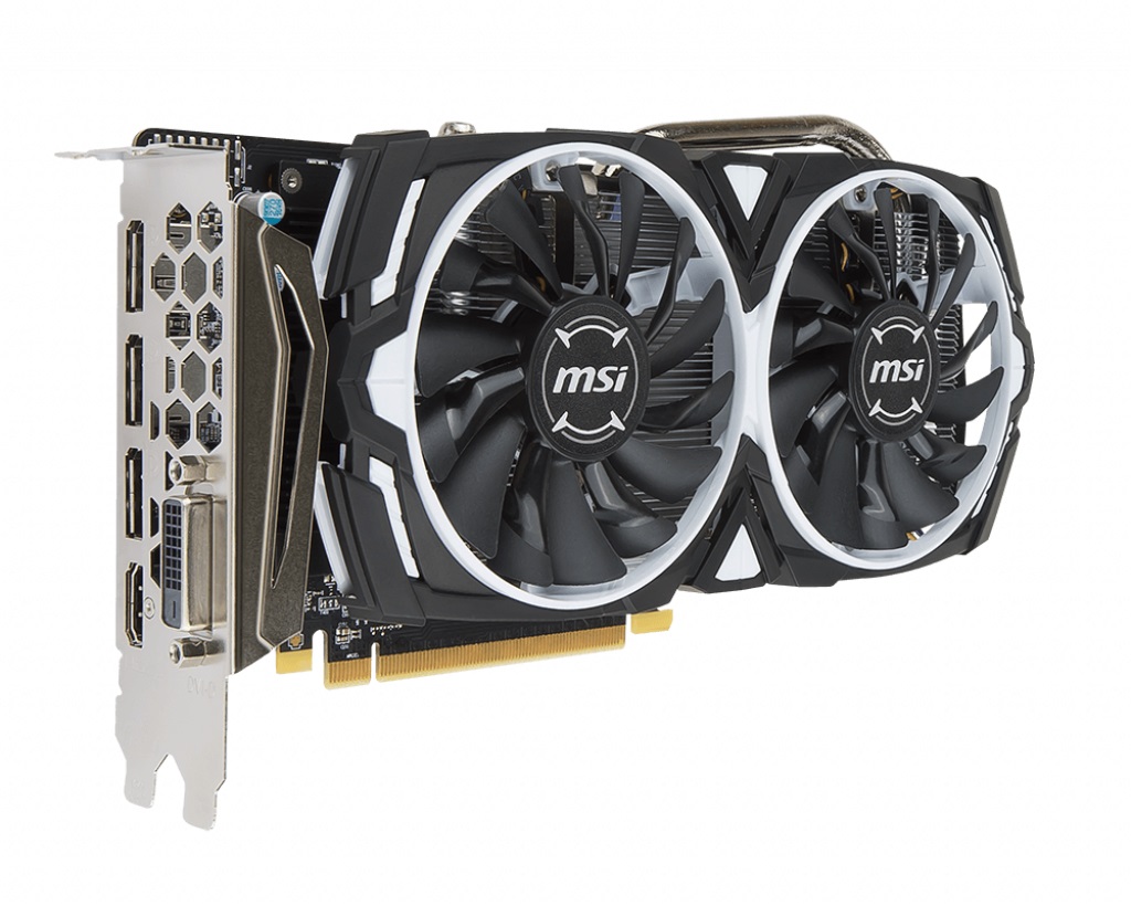 Видео карта MSI Radeon RX 570 ARMOR 4G OC