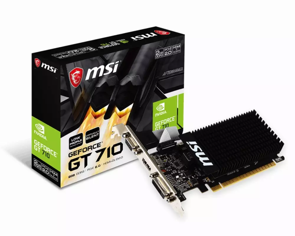 Видео карта MSI GeForce GT 710 2GD3H LP