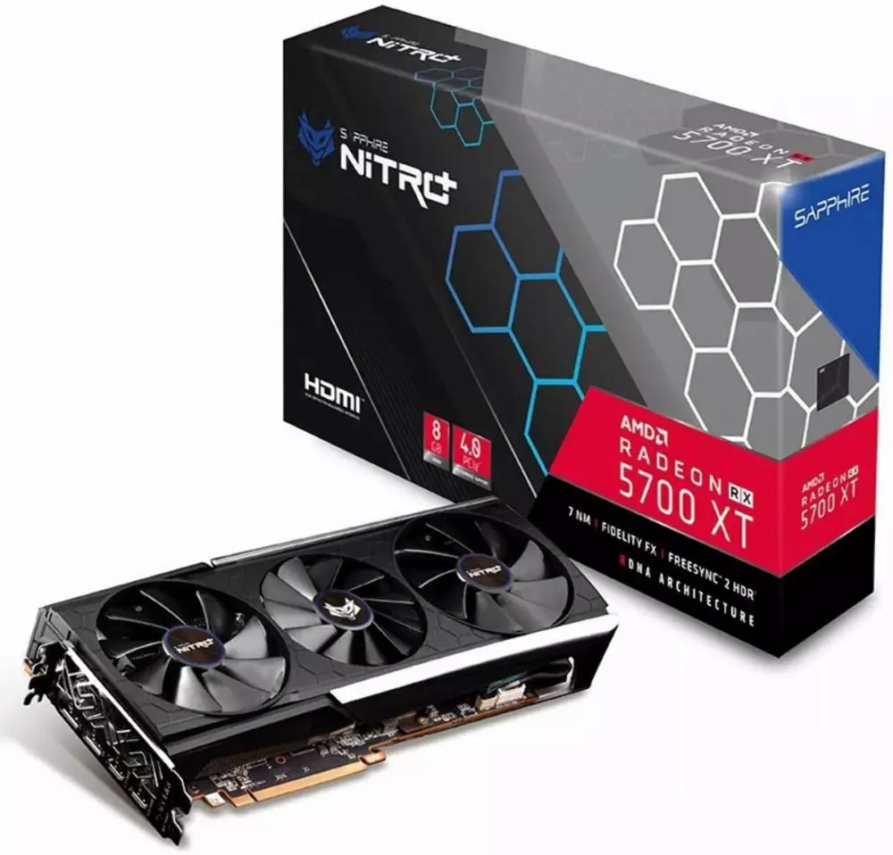 Видео карта SAPPHIRE NITRO+ Radeon RX 5700 XT 8G