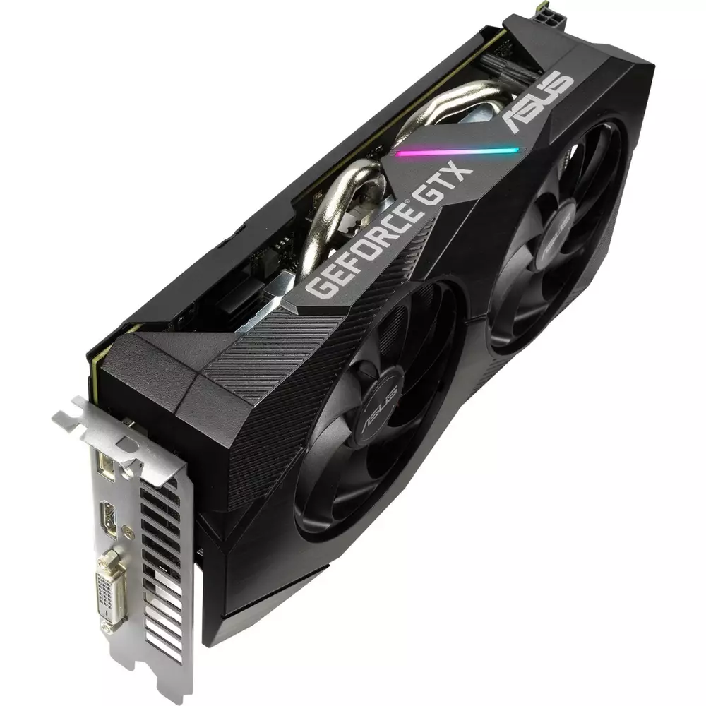Видео карта ASUS Dual GeForce GTX 1660 OC Edition EVO 6GB
