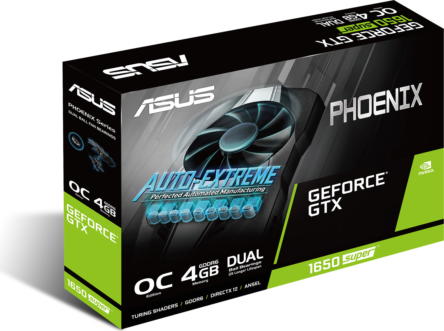 Видео карта ASUS Phoenix GeForce GTX 1650 SUPER OC Edition 4GB