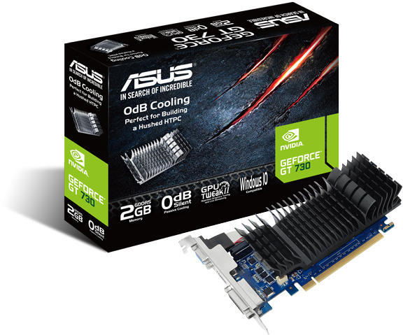 Видео карта ASUS GeForce GT 730-SL-2GD5-BRK