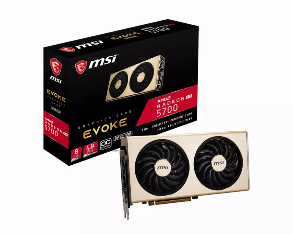 Видео карта MSI Radeon RX 5700 EVOKE GP 8GB
