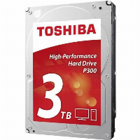 Хард диск TOSHIBA P300, 3TB, 7200rpm, 64MB, SATA 3