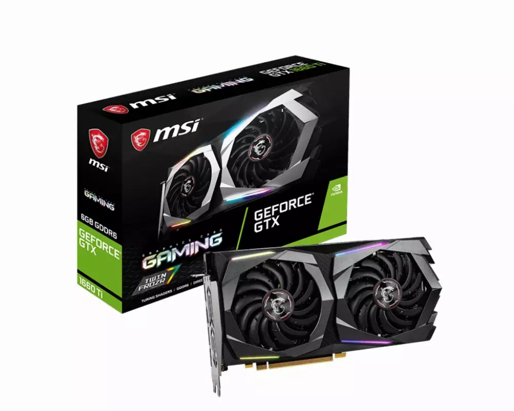 Видео карта MSI GeForce GTX 1660 TI GAMING 6G