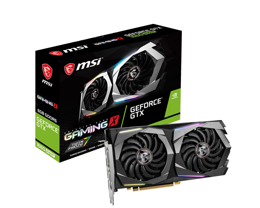 Видео карта MSI GeForce GTX 1660 SUPER GAMING X 6GB - 912-V375-446