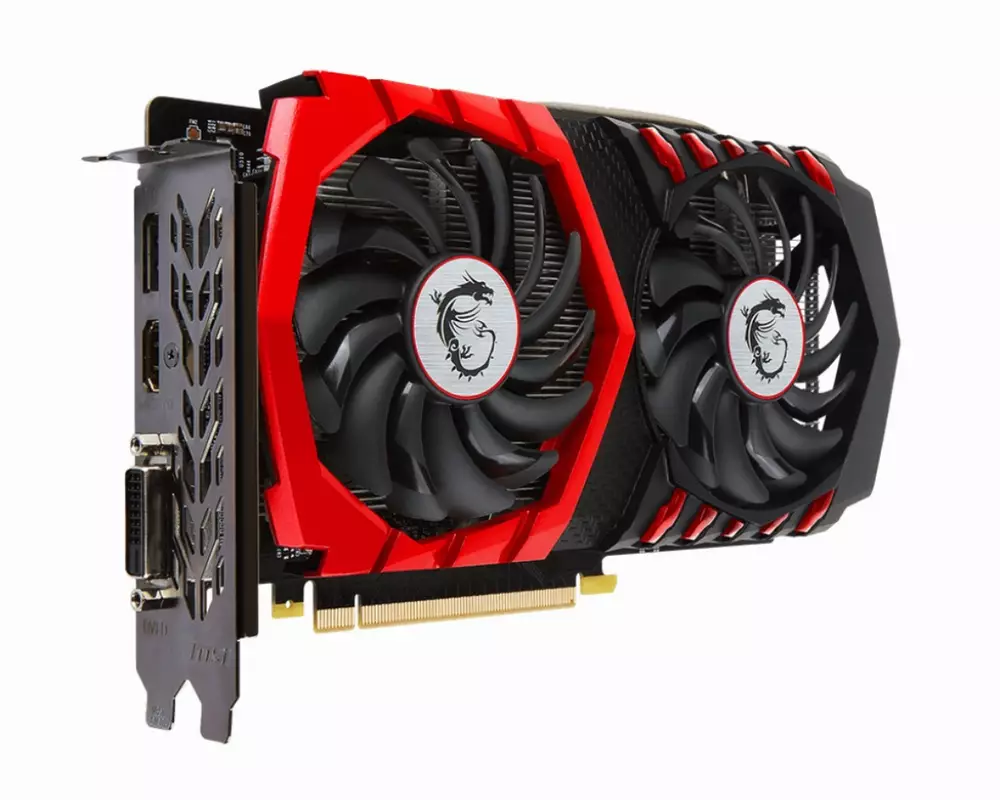 Видео карта MSI GeForce GTX 1050 TI GAMING X 4G