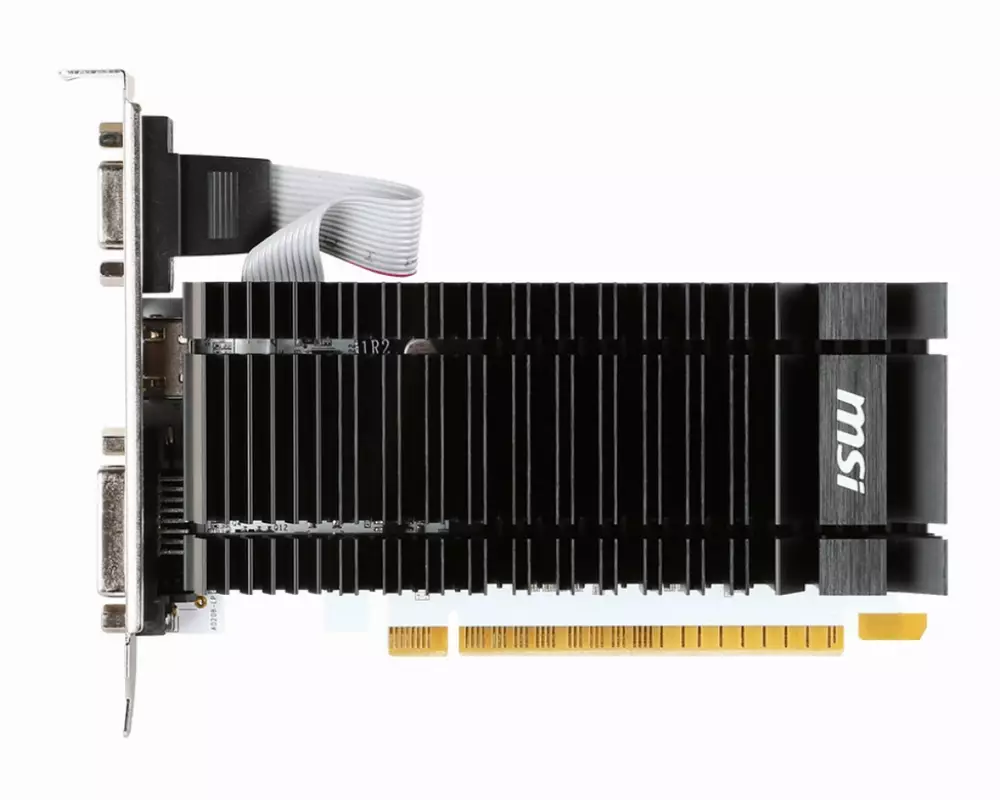 Видео карта MSI GeForce GT 730 2GB DDR3 (N730K-2GD3H/LP)