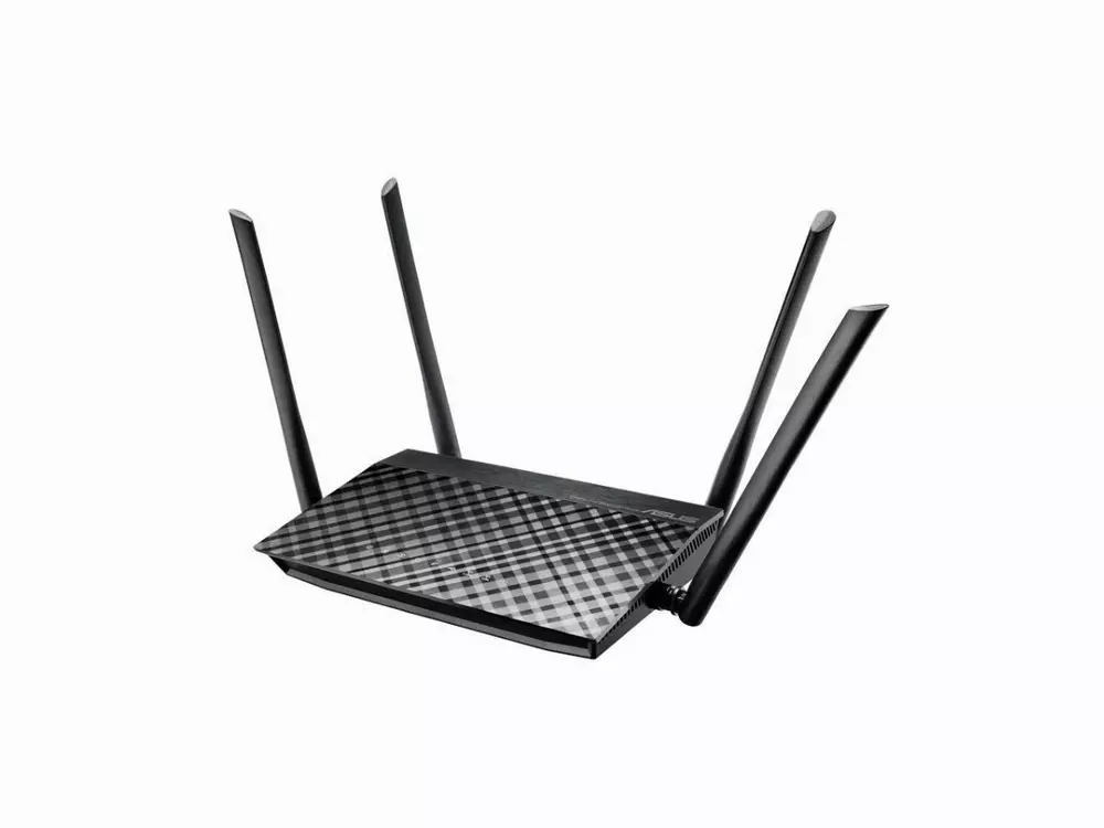 Безжичен рутер ASUS RT-AC1200, Двубандов AC1200, 300+867 Mbps, USB 2.0