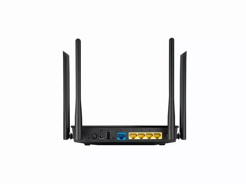 Безжичен рутер ASUS RT-AC1200, Двубандов AC1200, 300+867 Mbps, USB 2.0