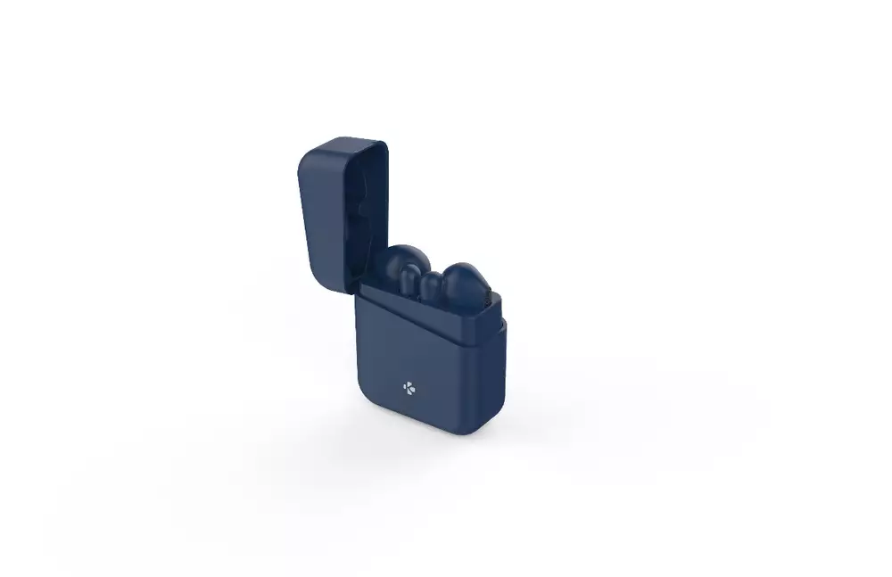 Блутут слушалки-тапи с докинг кутийка MyKronоz ZeBuds Lite, True Wireless, Сини