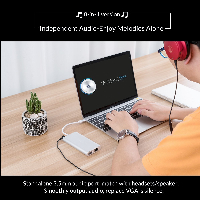 Orico докинг станция Type-C Docking Station Power Distribution - HDMI, USB3.0 x 2, LAN, SD, VGA, Audio - XC-304-SV