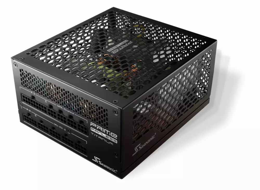 Захранване Seasonic PRIME 600 (600W) Fanless 80 Plus Titanium PSU - SSR-600TL
