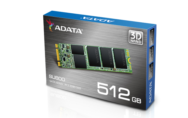 Диск SSD ADATA SU800 512GB M.2 SATA III 3D NAND