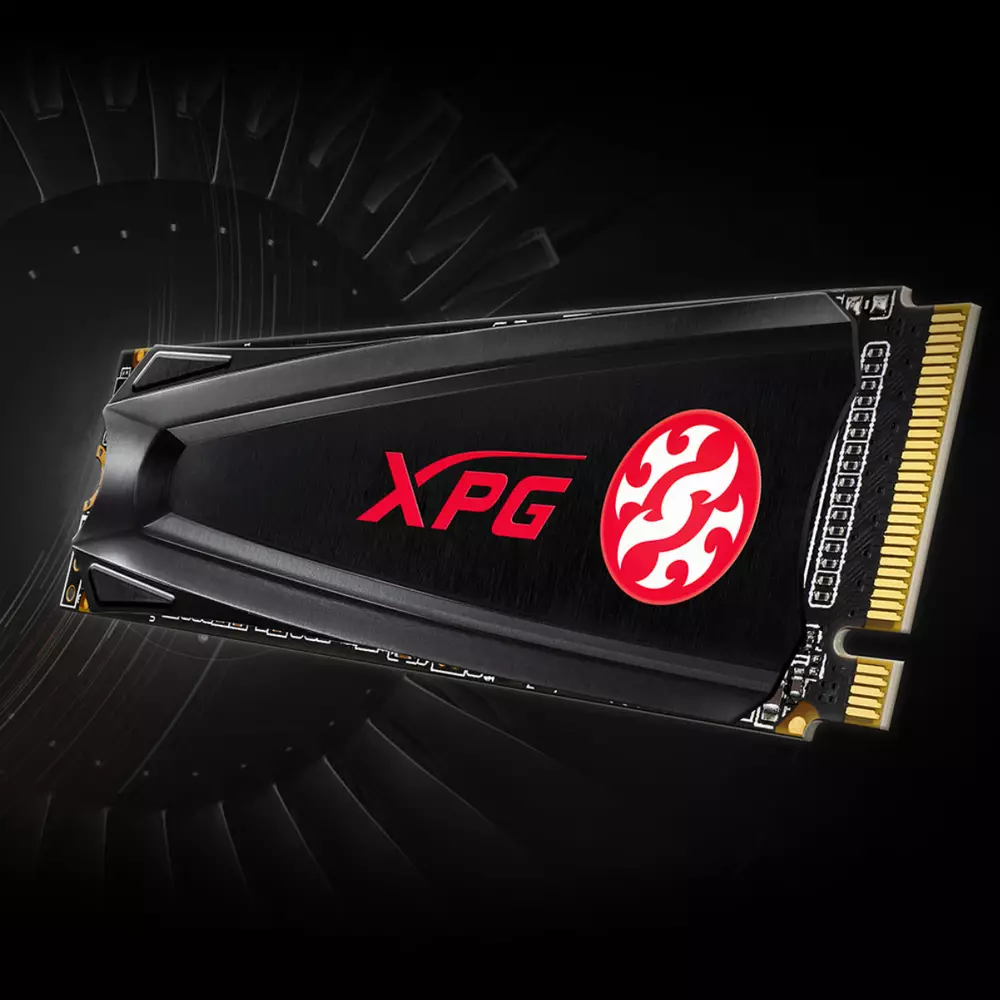 Диск SSD ADATA GAMMIX S5 1TB M.2 PCIe NVMe Gen 3.0 x4