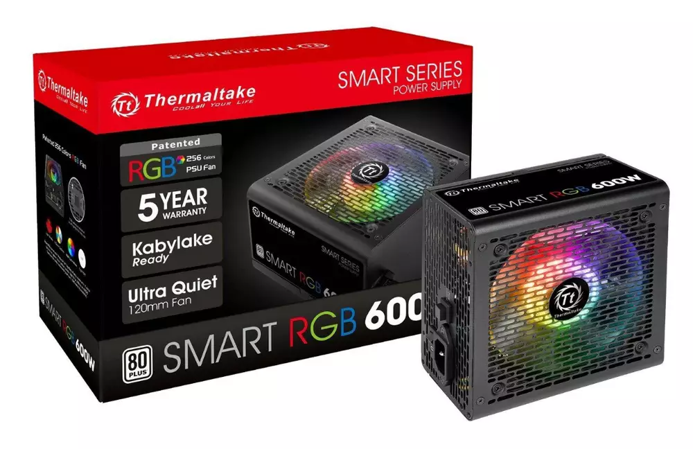 Захранващ блок Thermaltake Smart RGB 600W PS-SPR-0600NH SAWE-1