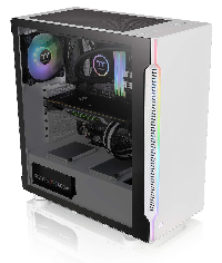 Кутия Thermaltake H200 TG Snow RGB