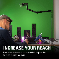 Уджително рамо Elgato Flex Arm Kit, Черна
