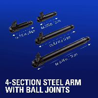 Уджително рамо Elgato Flex Arm Kit, Черна