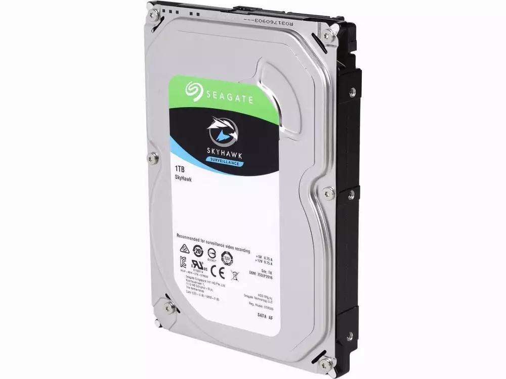 Хард диск SEAGATE SkyHawk ST1000VX005, 1TB, 64MB Cache, SATA 6.0Gb/s