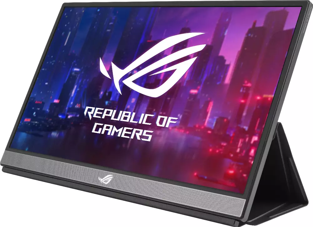 Монитор ASUS 17.3" ROG Strix XG17AHP, FHD (1920x1080), IPS, 240Hz, Adaptive-sync, ROG Tripod, USB Type-C, Battery