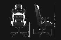Gamdias геймърски стол Gaming Chair -  ZELUS E1 L Black