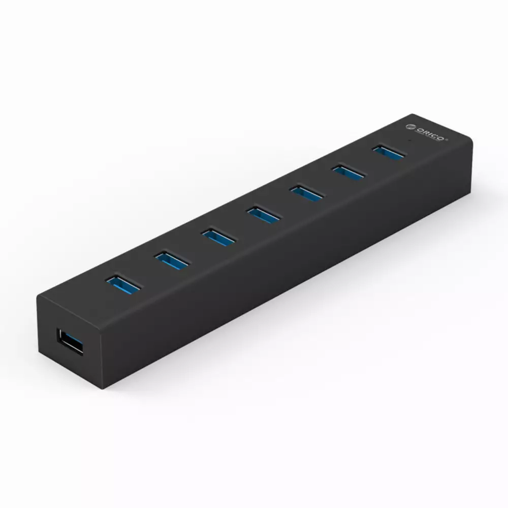 Orico хъб USB3.0 HUB 7 port Black - H7013-U3-AD