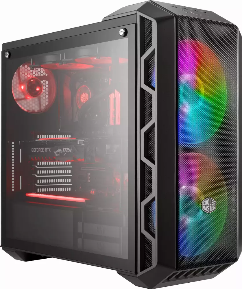 Кутия Cooler Master MasterCase H500 Gunmetal ARGB