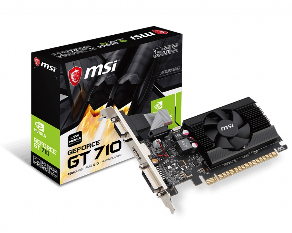 Видео карта MSI GeForce GT 710 1GD3 LP