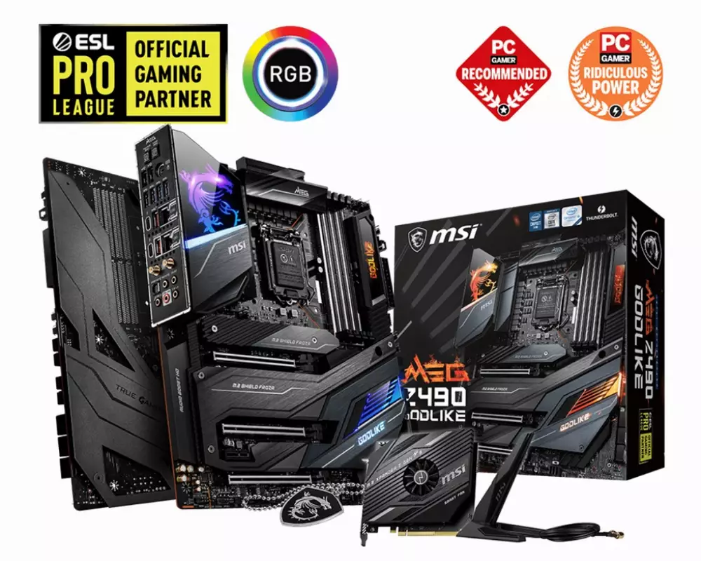 Дънна платка MSI MEG Z490 GODLIKE