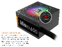 Захранване Gamdias 600W Addressable RGB - KRATOS E1-600