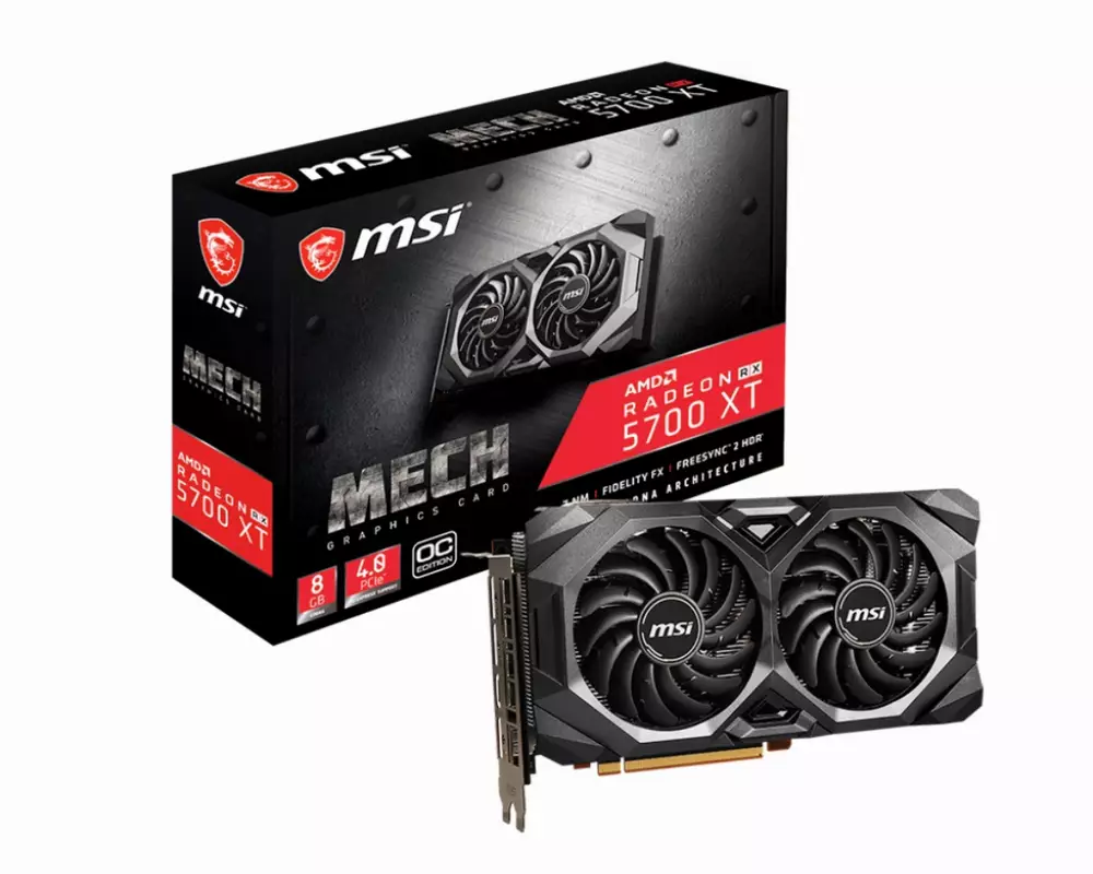 Видео карта MSI Radeon RX 5700 XT MECH OC 8GB