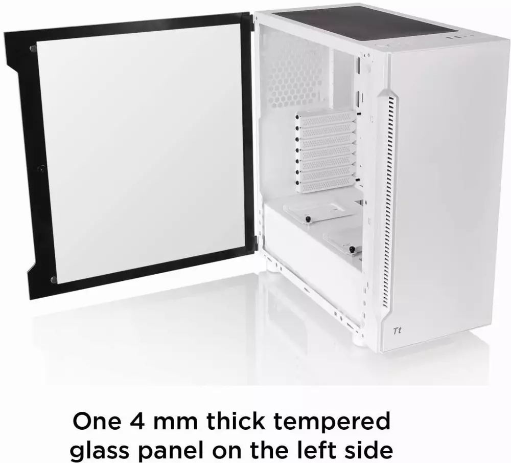 Кутия Thermaltake H200 TG Snow RGB