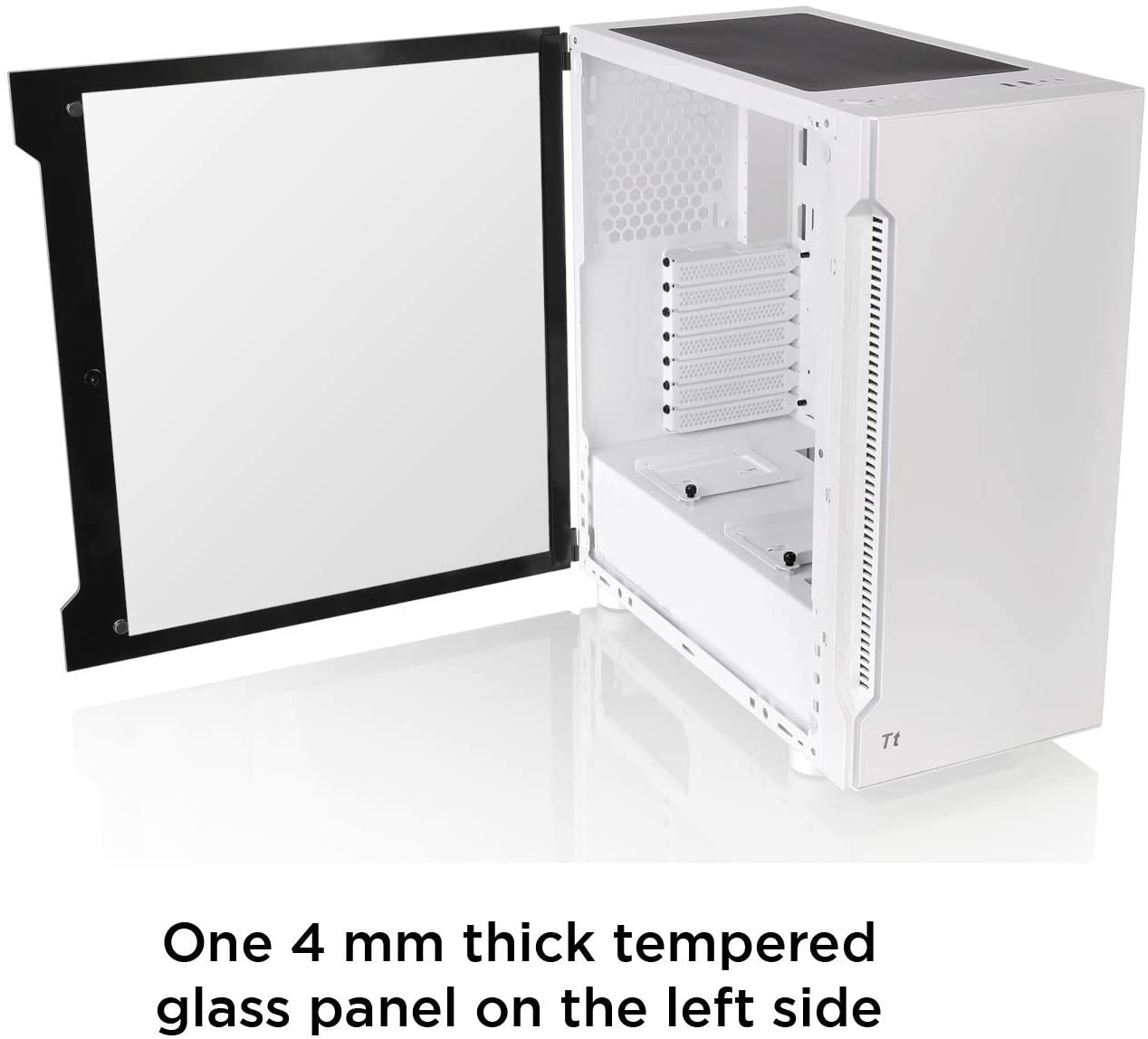 Кутия Thermaltake H200 TG Snow RGB