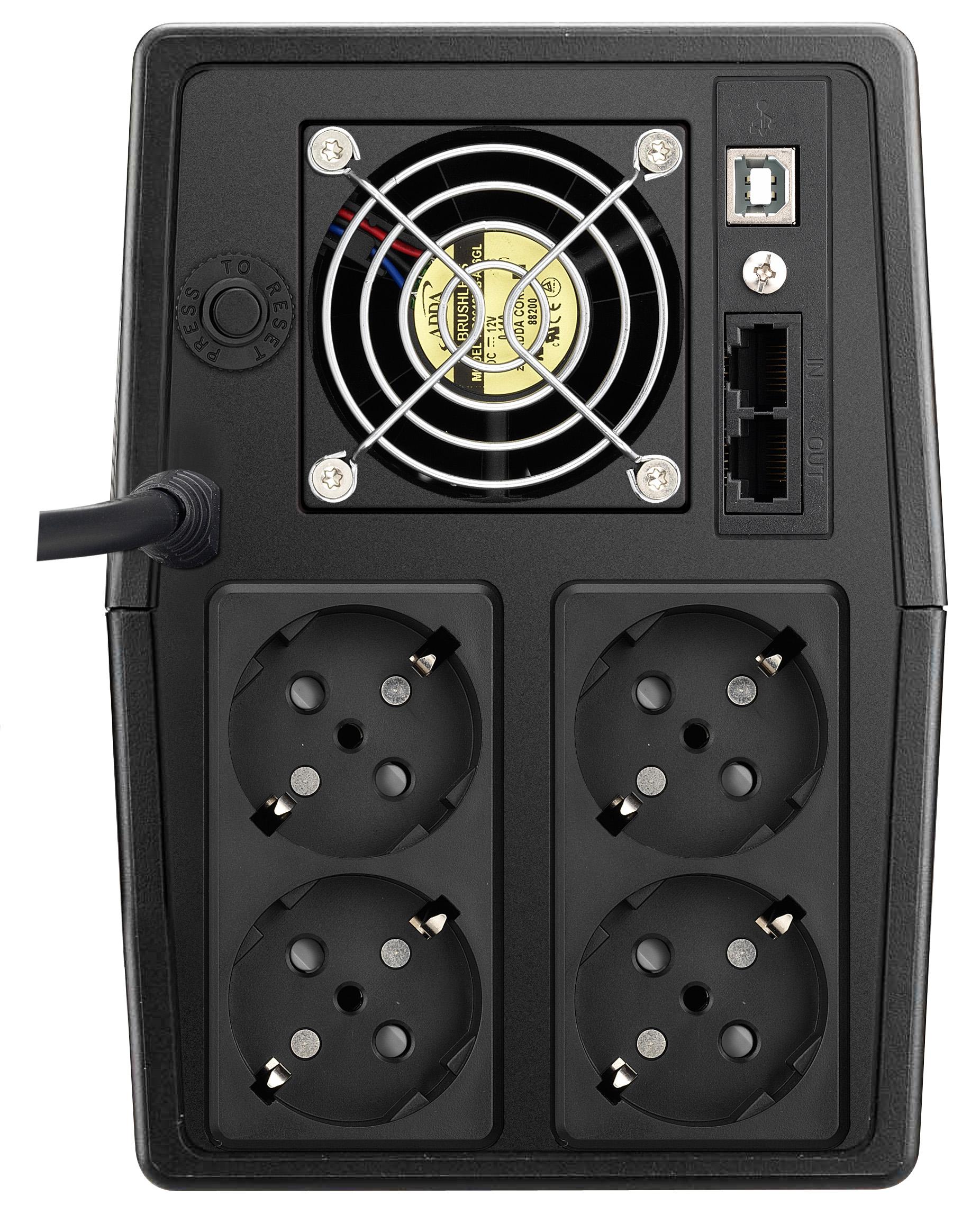 UPS MUSTEK PowerMust 1500, LCD, Line Int, 1500VA/900W
