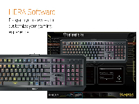 Геймърска механична клавиатура GAMDIAS Hermes P3 RGB - Brown суичове