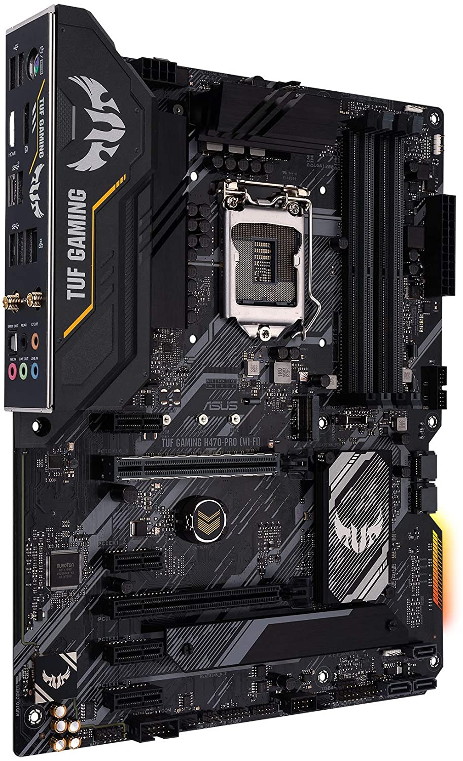 Дънна платка ASUS TUF GAMING H470-PRO (WI-FI)