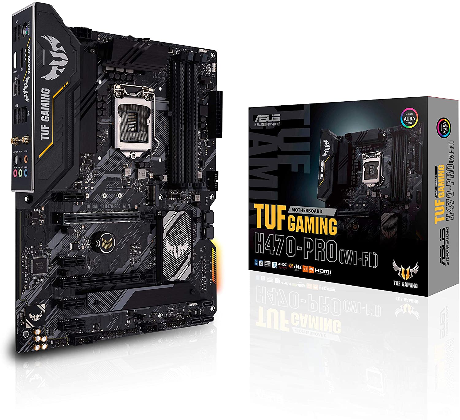 Дънна платка ASUS TUF GAMING H470-PRO (WI-FI)