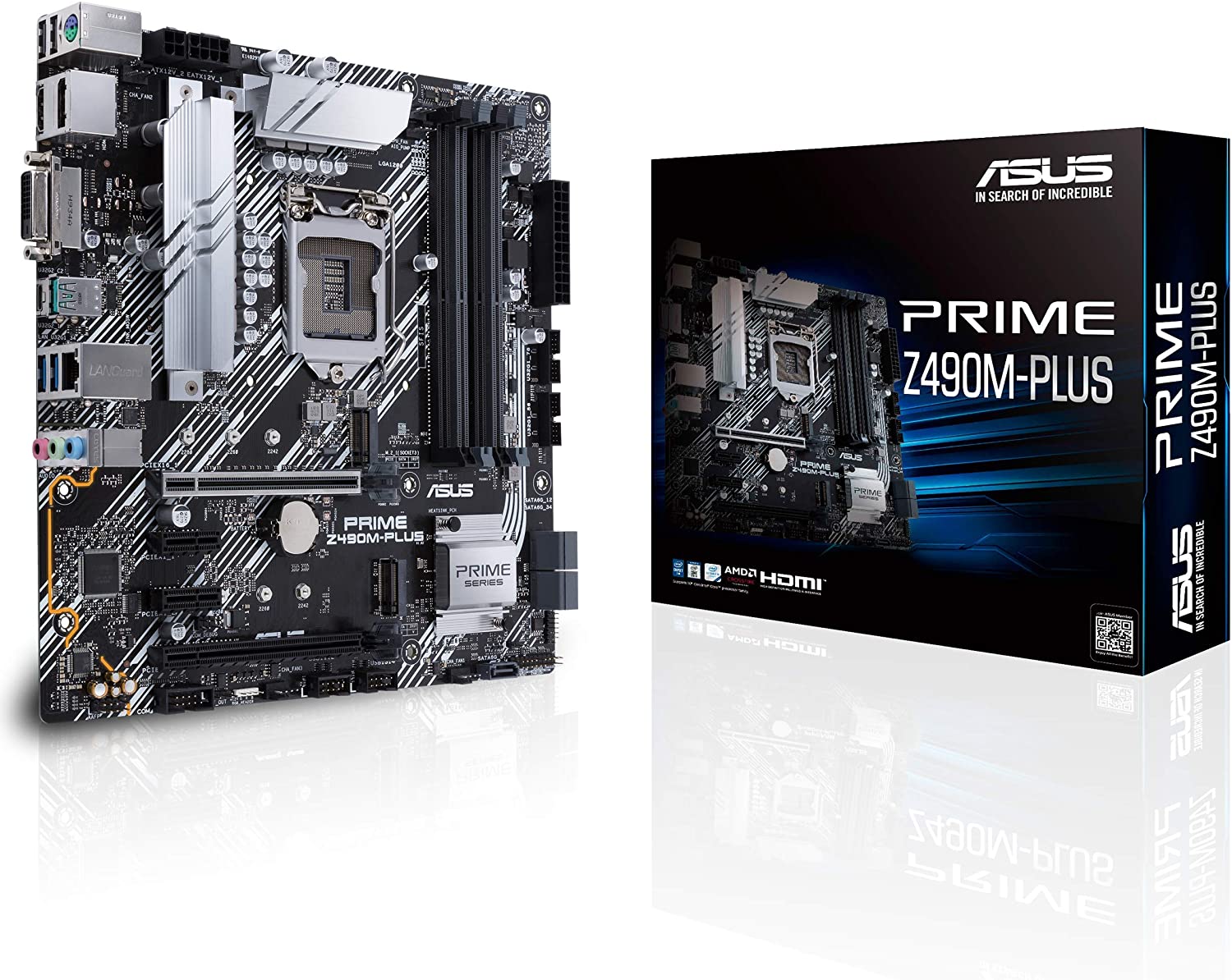 Дънна платка ASUS PRIME Z490M-PLUS