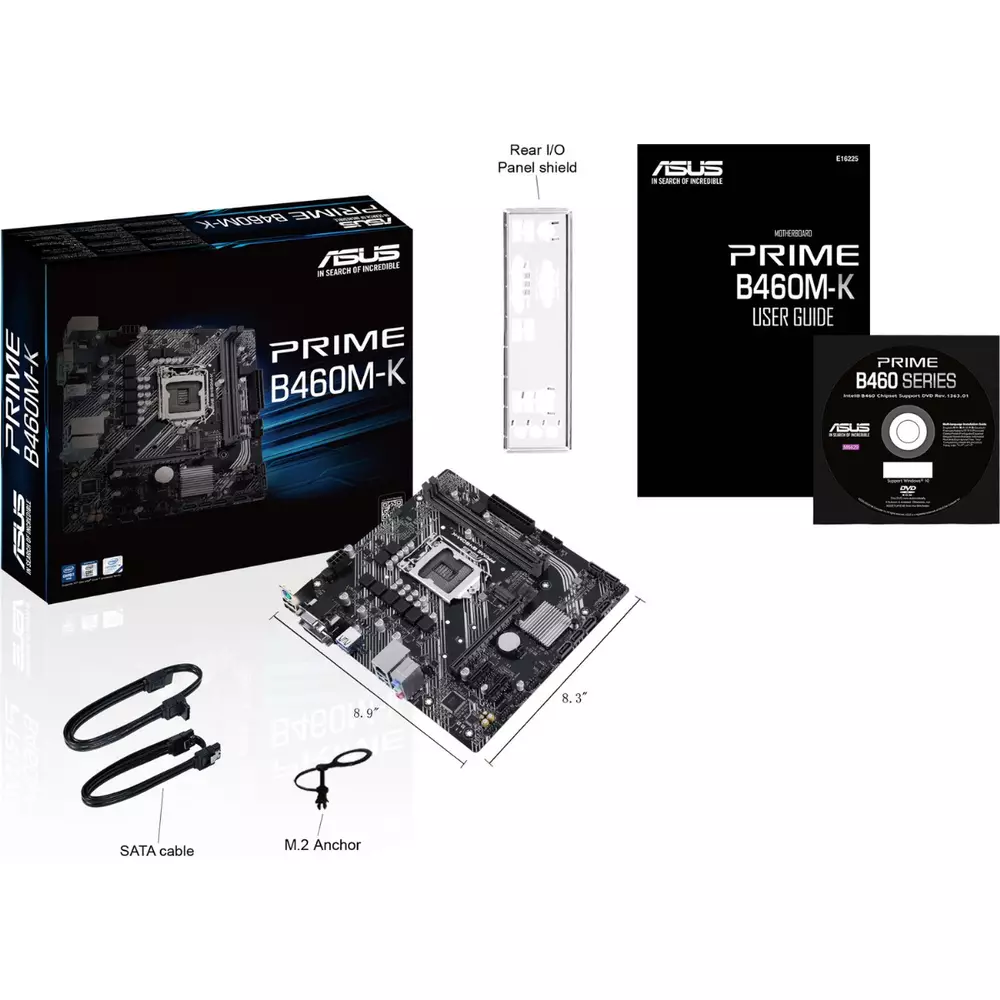 Дънна платка ASUS PRIME B460M-K