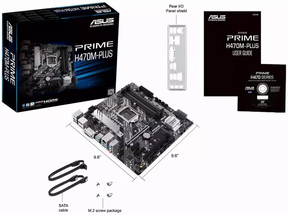 Дънна платка ASUS PRIME H470M-PLUS